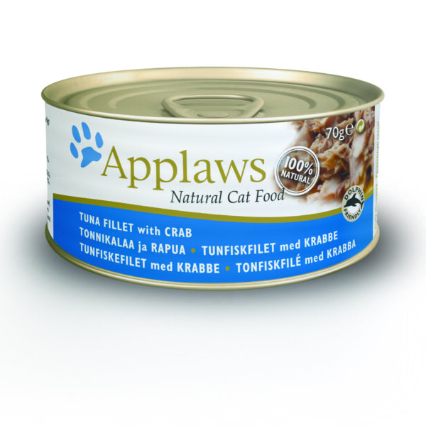 Applaws Cat Can – Tuna & Crab in Broth 70g